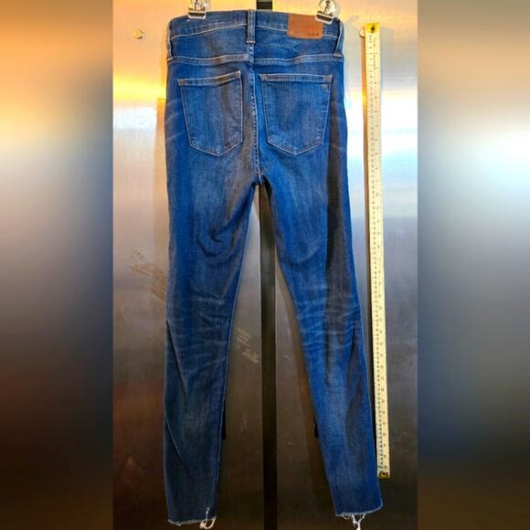Madewell 9" high rise skinny, size 25T - Picture 3 of 5